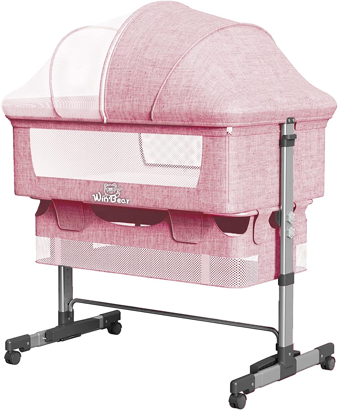 WINBEAR 3 in 1 Bedside Crib