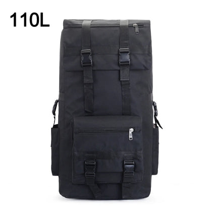 110L Men Hiking Bag Camping Backpack