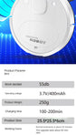 Smart Ultra-Quiet Robot Vacuum Cleaner