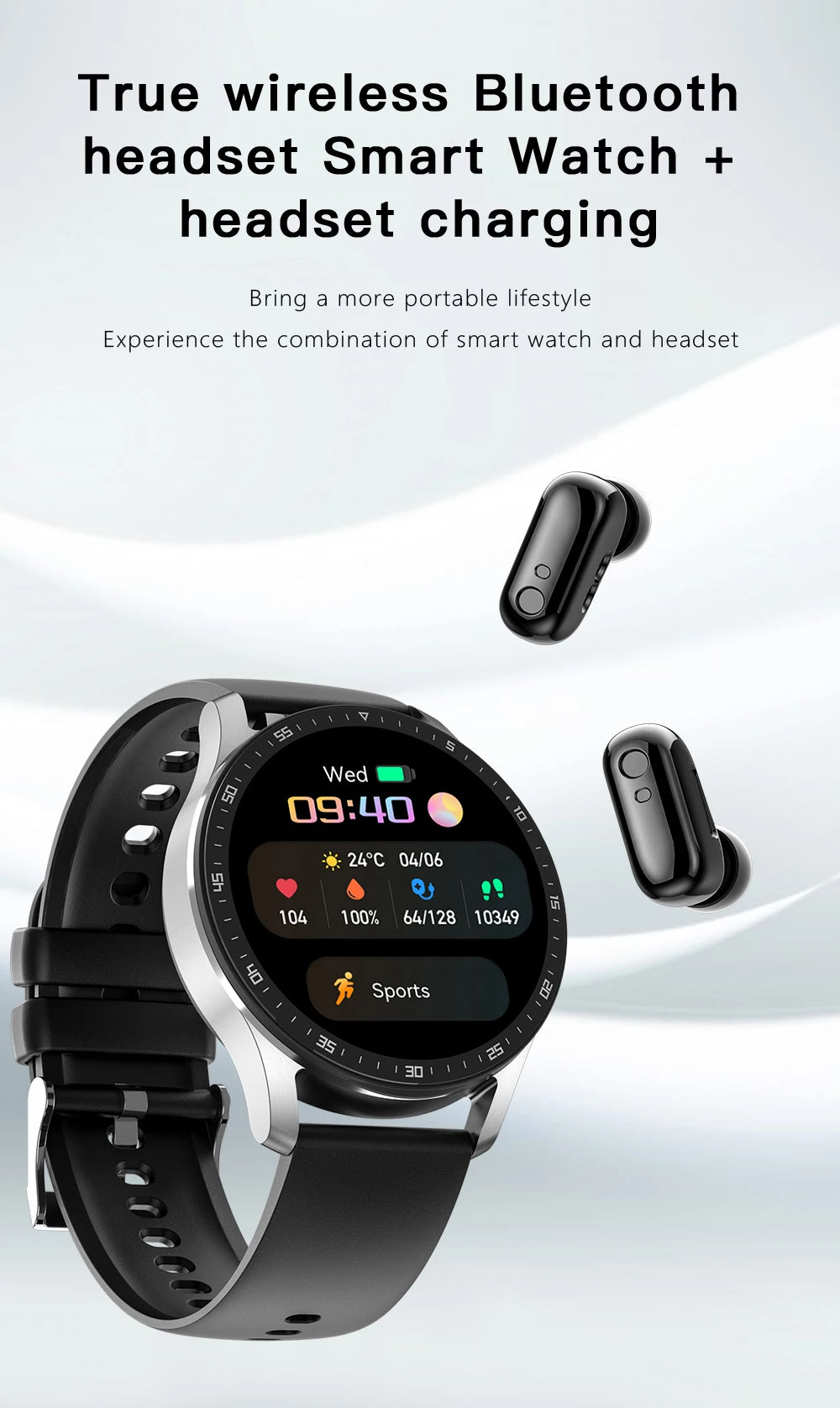 X10 Smartwatch & TWS Earbuds Combo