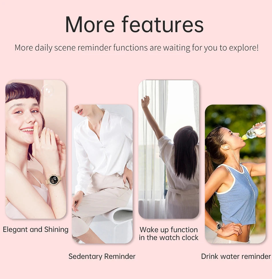 Luxury Waterproof Smartwatch for Women