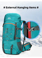 60L Hiking Backpack Camping Bag