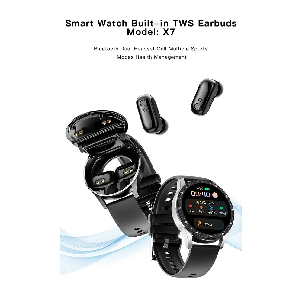 X10 Smartwatch & TWS Earbuds Combo