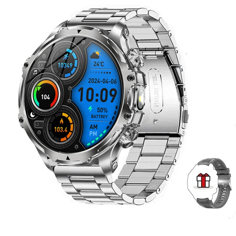 Men's Smartwatch with One-Tap Connect