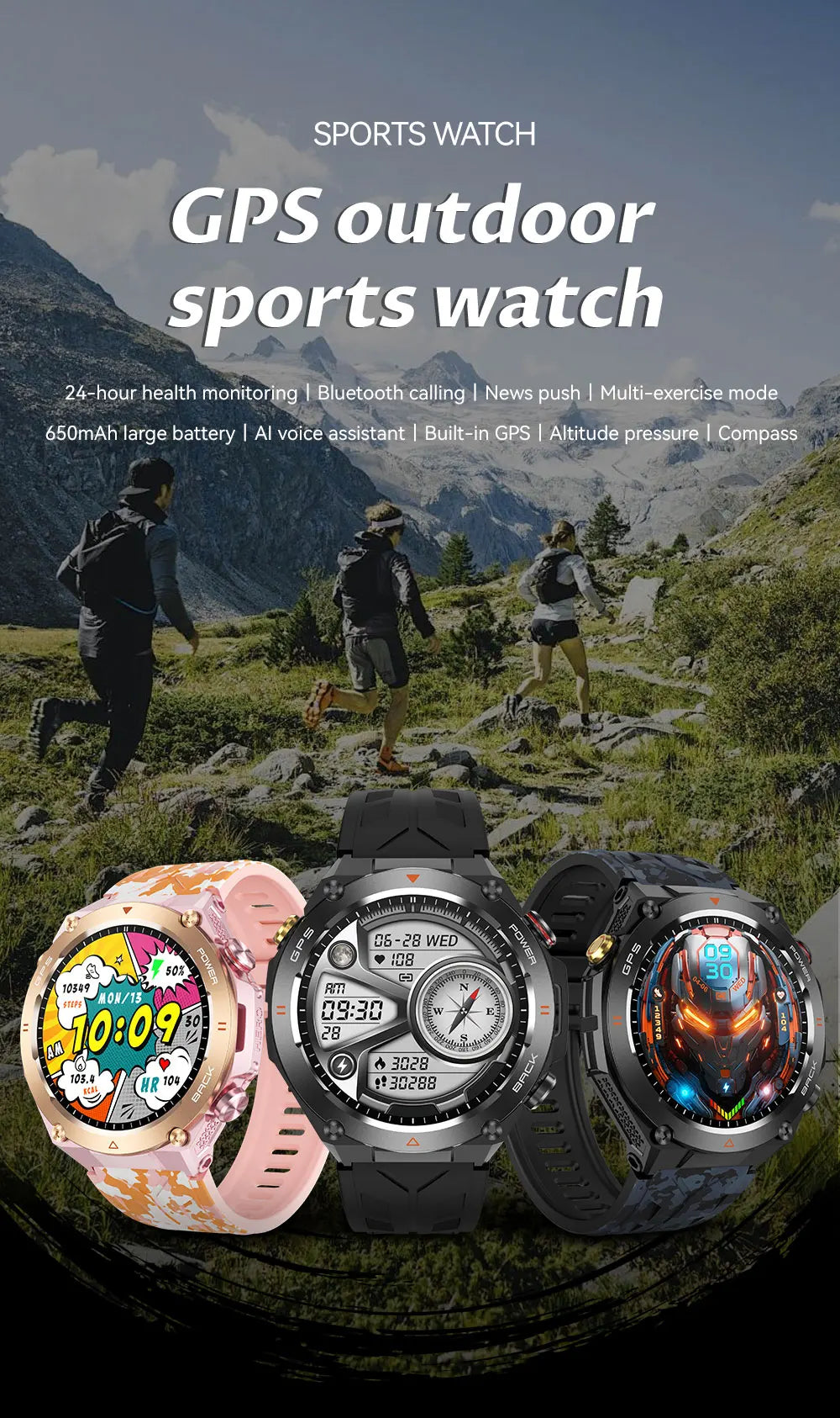 HUAWEI GPS Outdoor SmartWatch