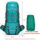 60L Hiking Backpack Camping Bag