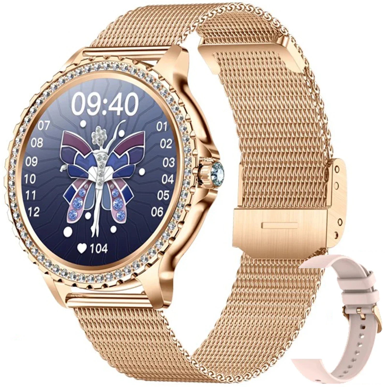 LaNikar I58 Women's Smartwatch - Bluetooth, Health Monitor