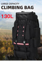 130L Hiking Camping Backpack